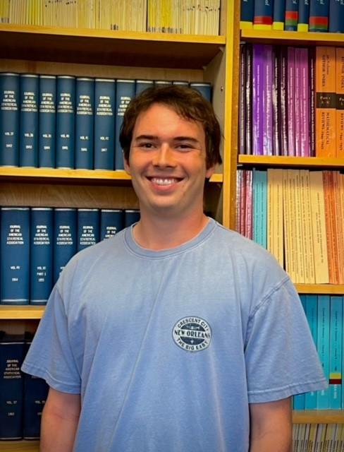 The Department of Statistics' first Accelerated Master's Program student, Matthew Taylor